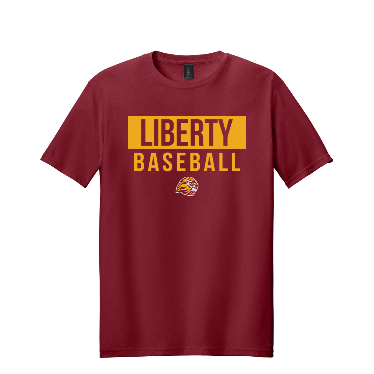 Liberty Baseball Varsity Block Tee
