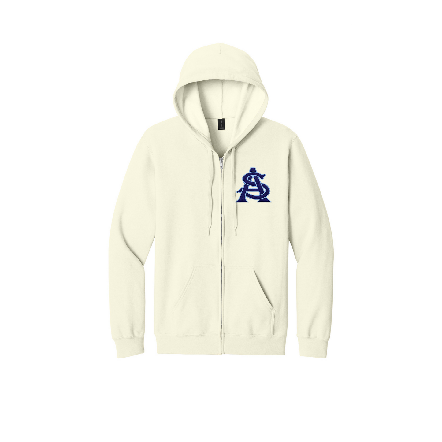 Club All Star Full Zip Embroidered Hoodie