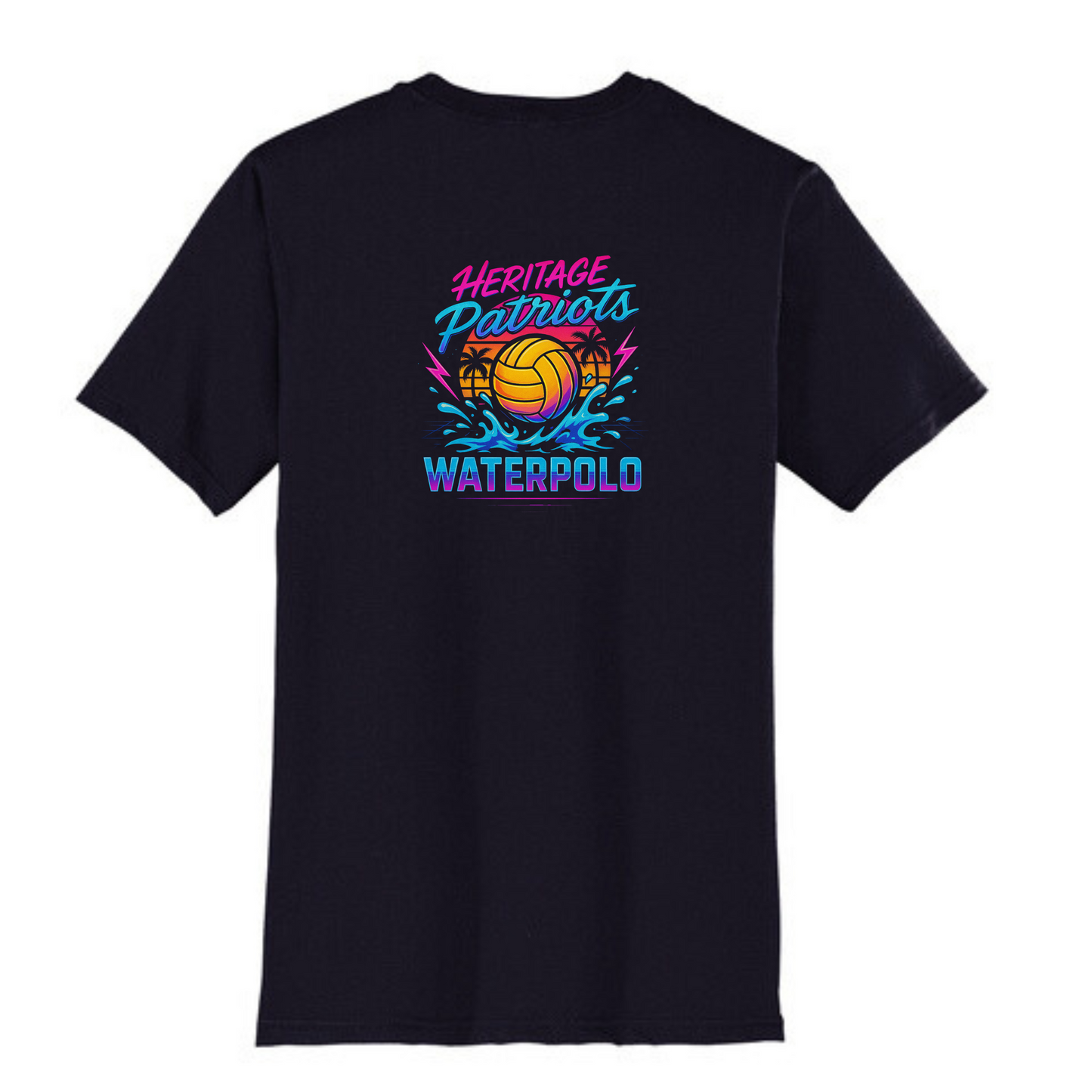 HHS Girls Water Polo NEW 80's Retro Tee