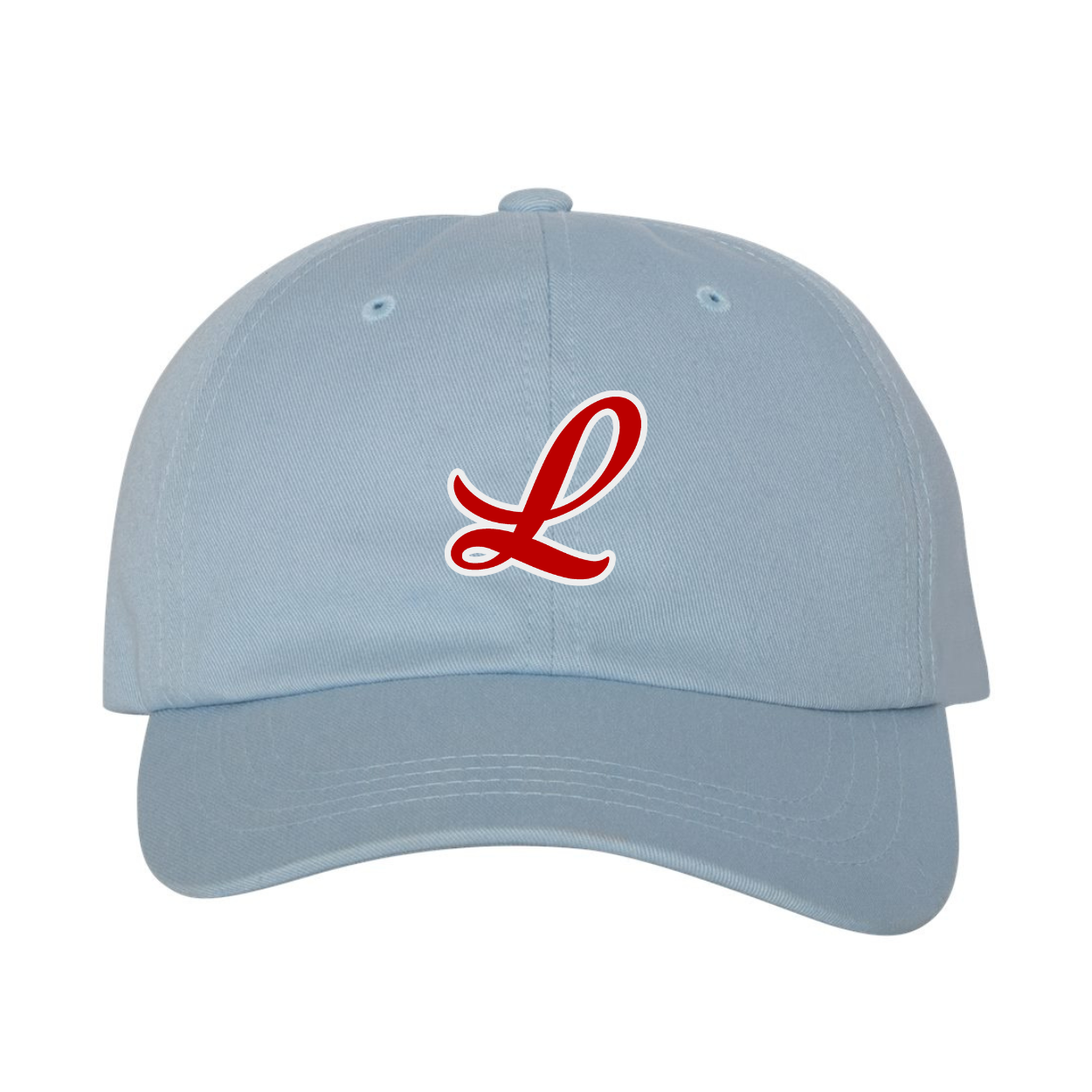 Legends Classic Dad Cap- Embroidered Cursive L