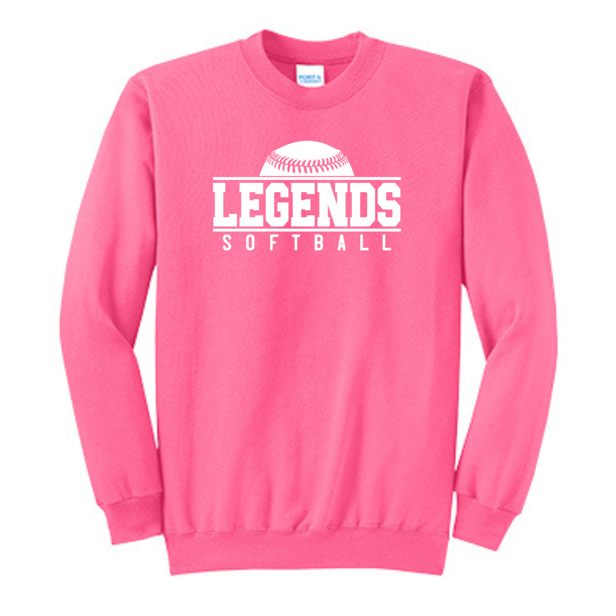 Legends Softball Crewneck Sweatshirt
