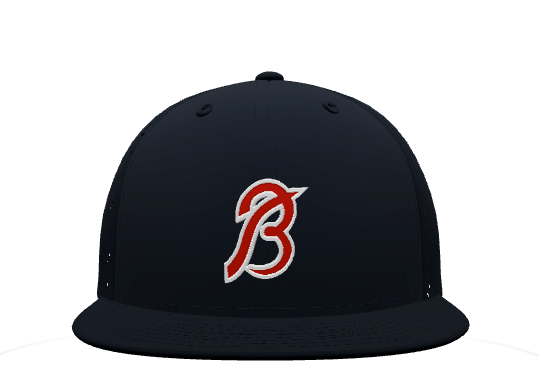 Blast Flat Bill Cap "Red B"