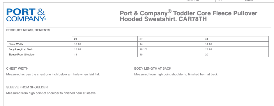 Vineyard Academy Preschool Hoodies