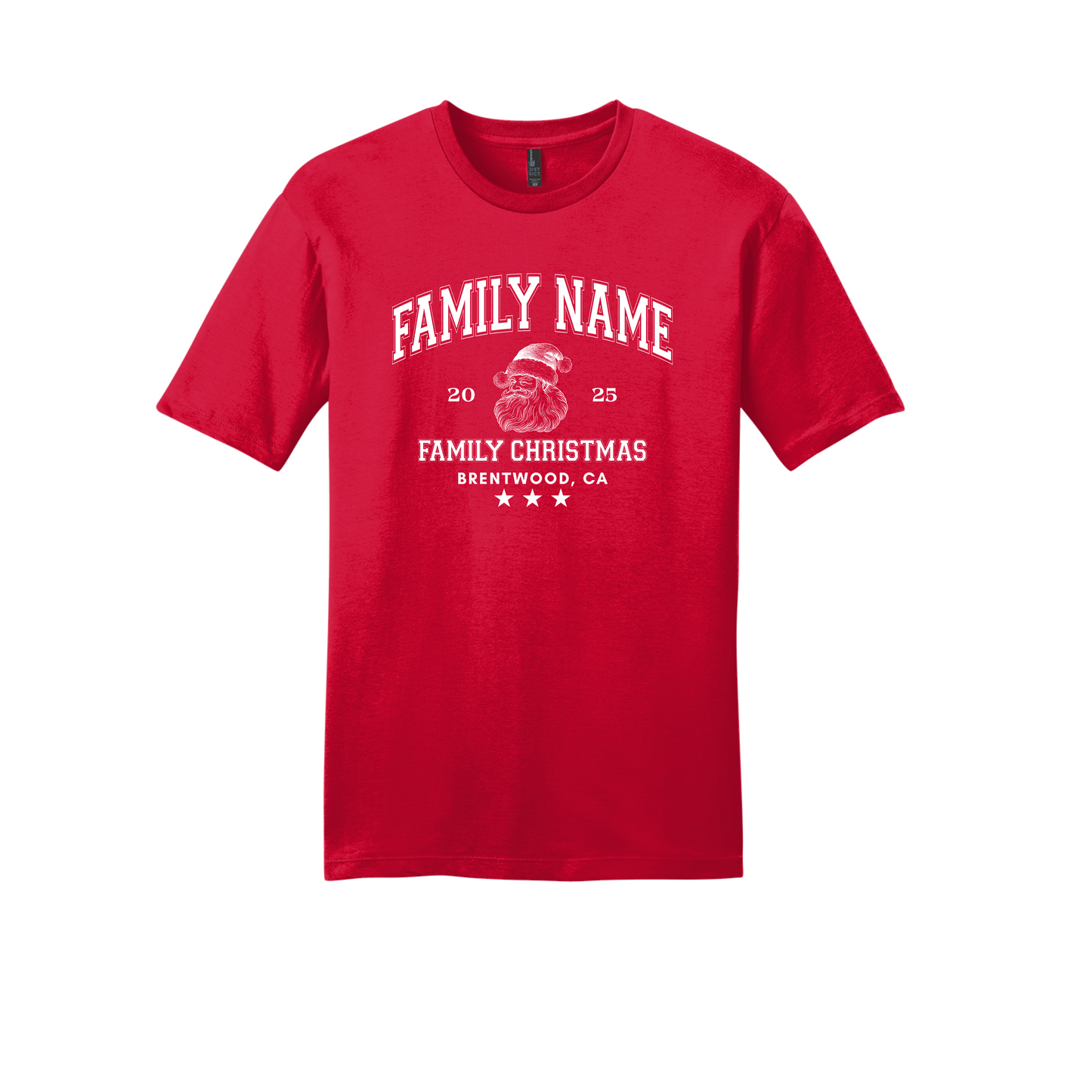 Custom Family Christmas T-Shirts