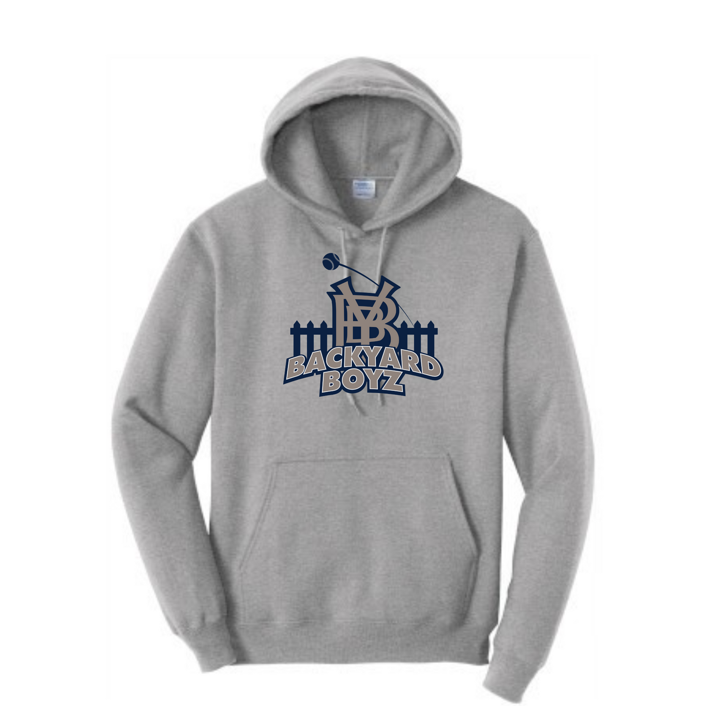 Backyard Boyz Cotton Blend Hooded Sweatshirt