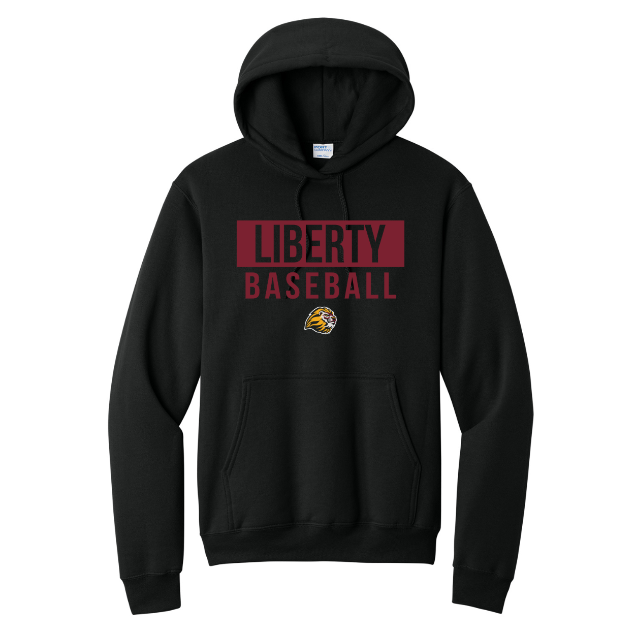 Liberty Baseball Varsity Block Hoodie