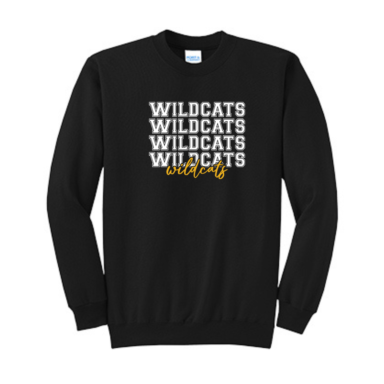 Wicklund Wildcats Repeat Crewneck Sweatshirt