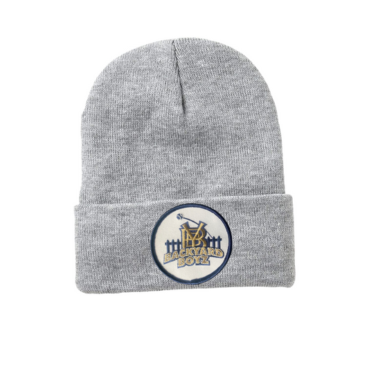 Backyard Boyz Patch Cuff Beanie