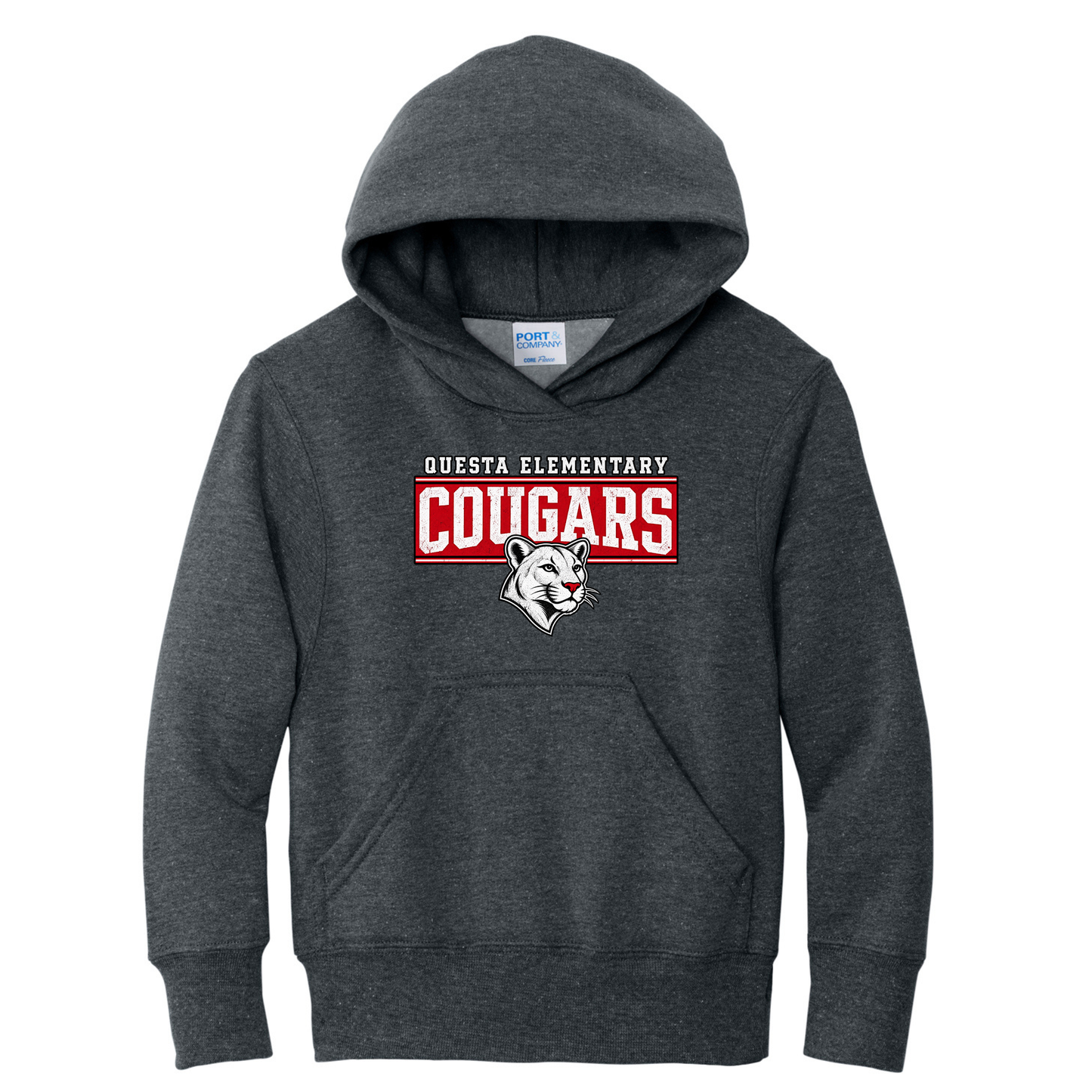 Questa Cougar Vintage Hoodie