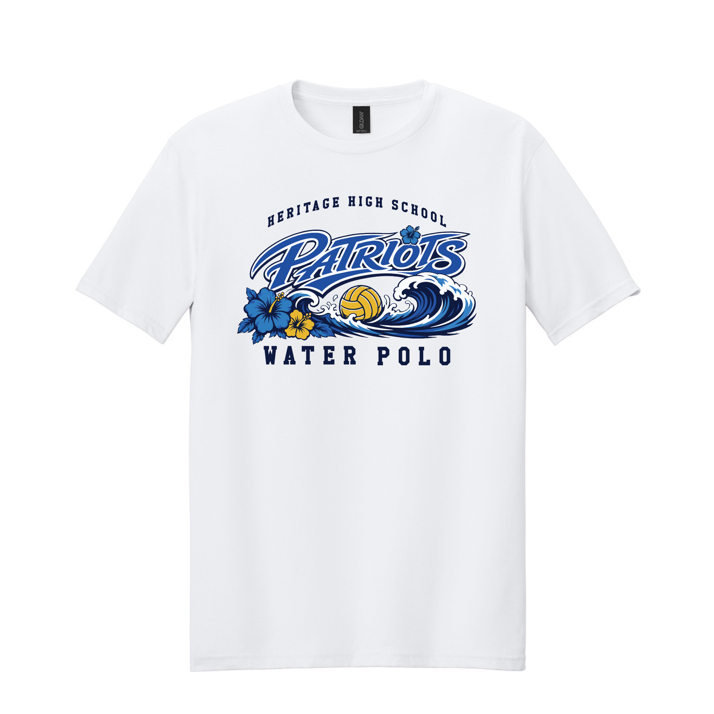 HHS Boys Water Polo Tropical Waves Shirt