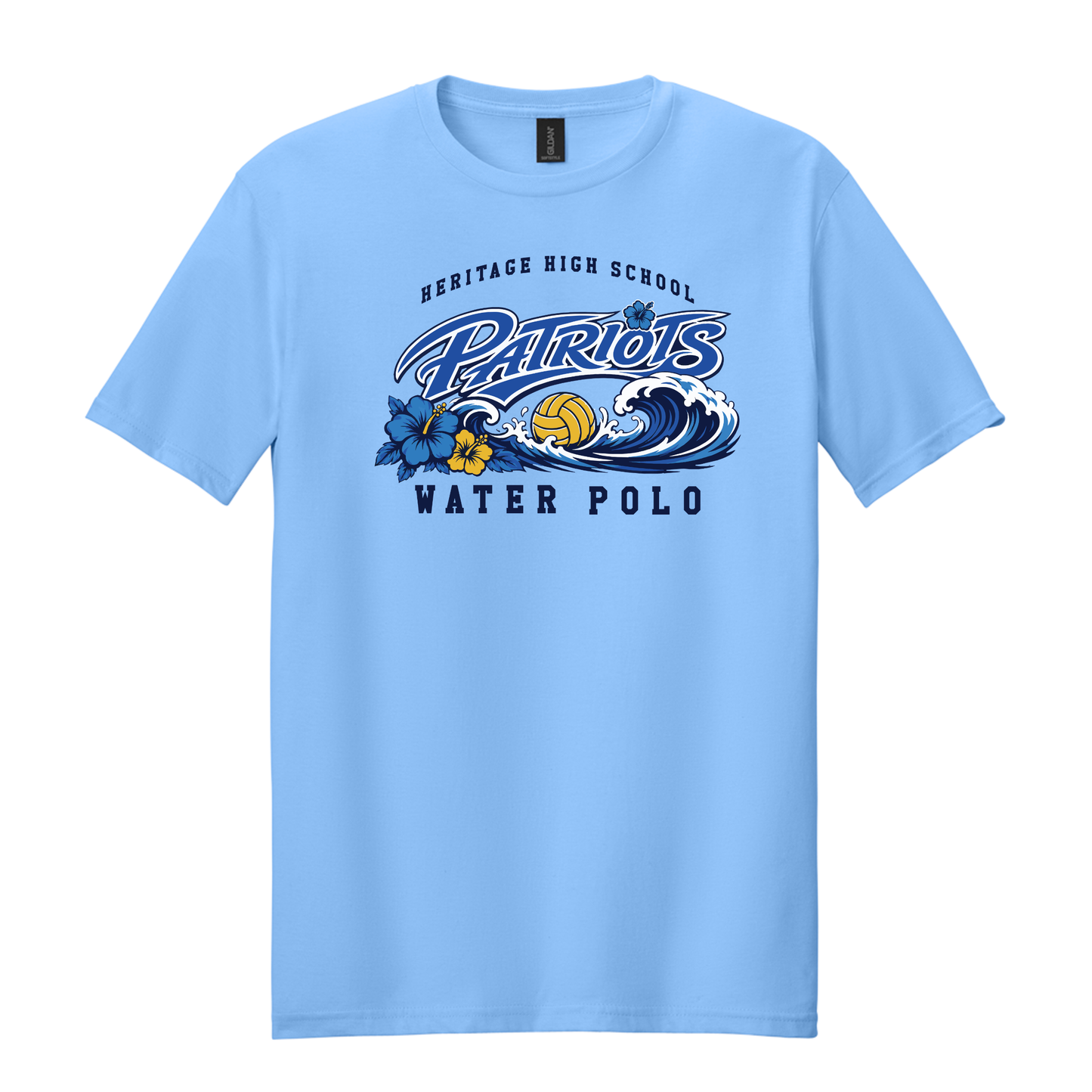 HHS Boys Water Polo Tropical Waves Shirt