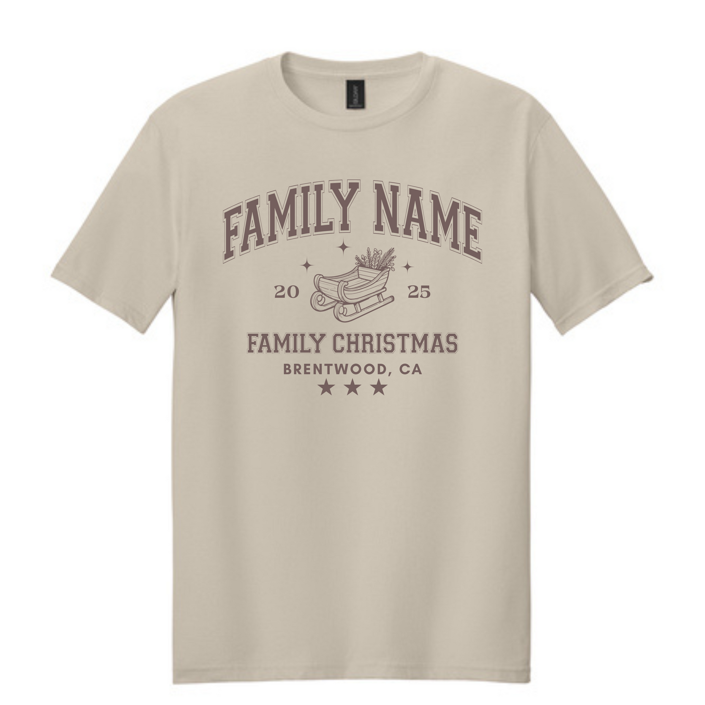 Custom Family Christmas T-Shirts