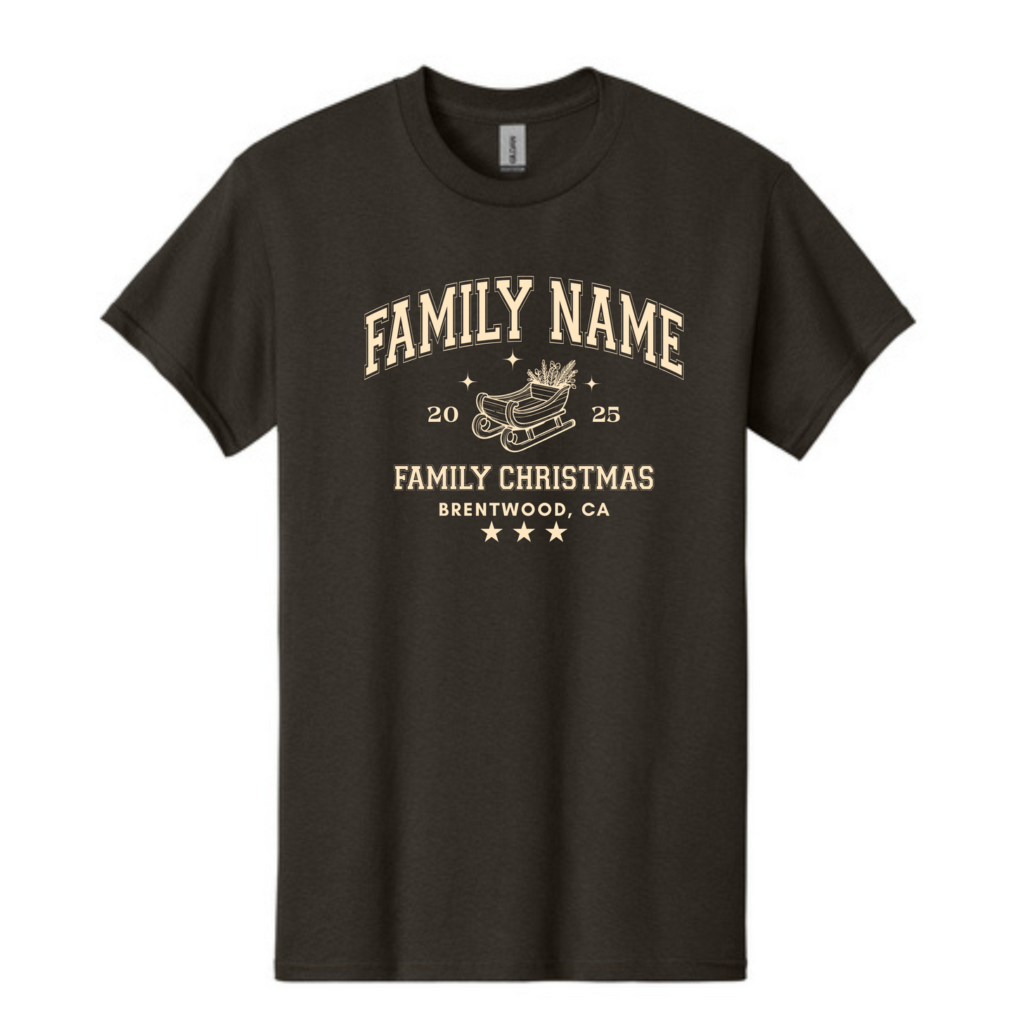 Custom Family Christmas T-Shirts