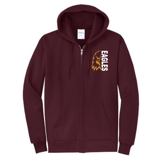 Vineyard Academy Eagle Zip Hoodie