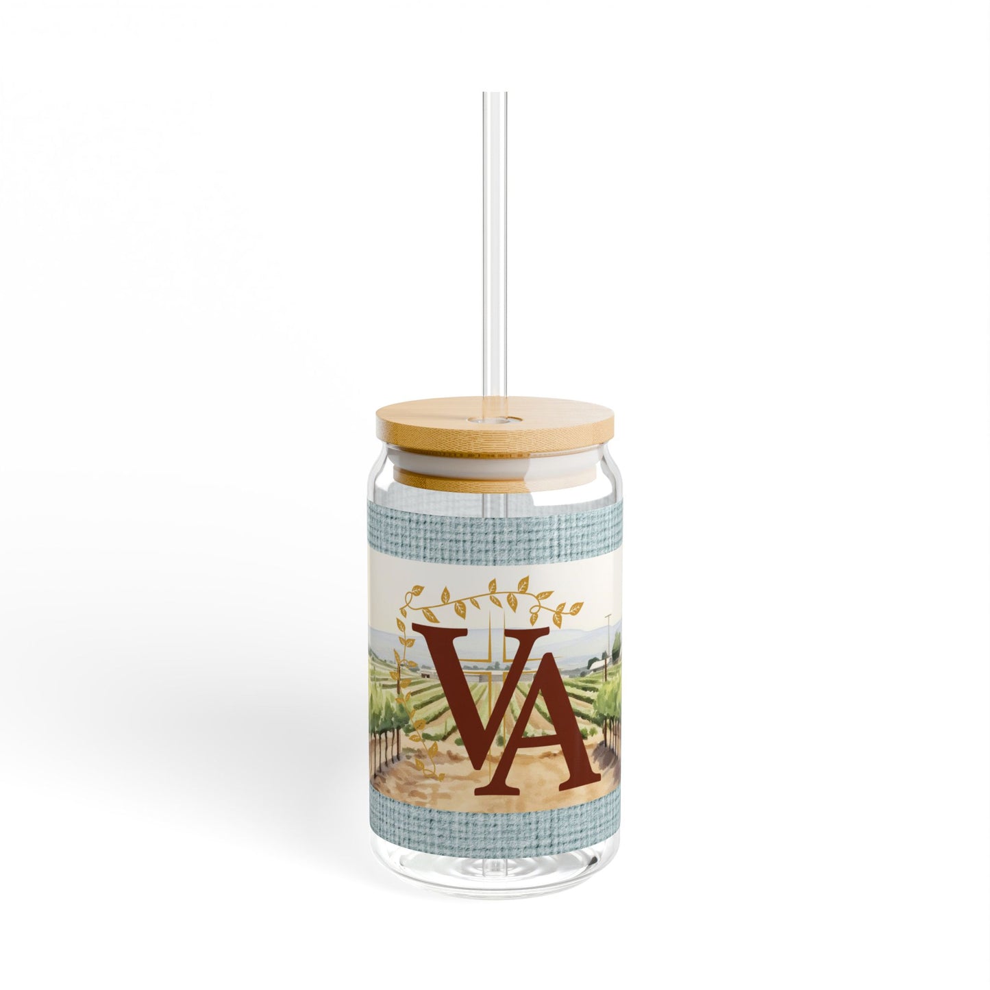 Vineyard Academy Sipper Glass, 16oz