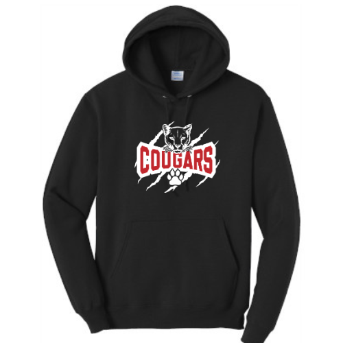 Questa Cougars Claw Mark Hoodie