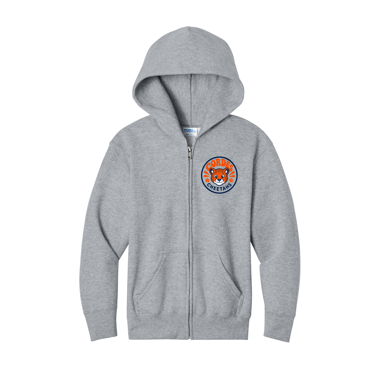 Cordes Cheetahs Retro Zip-Hoodie