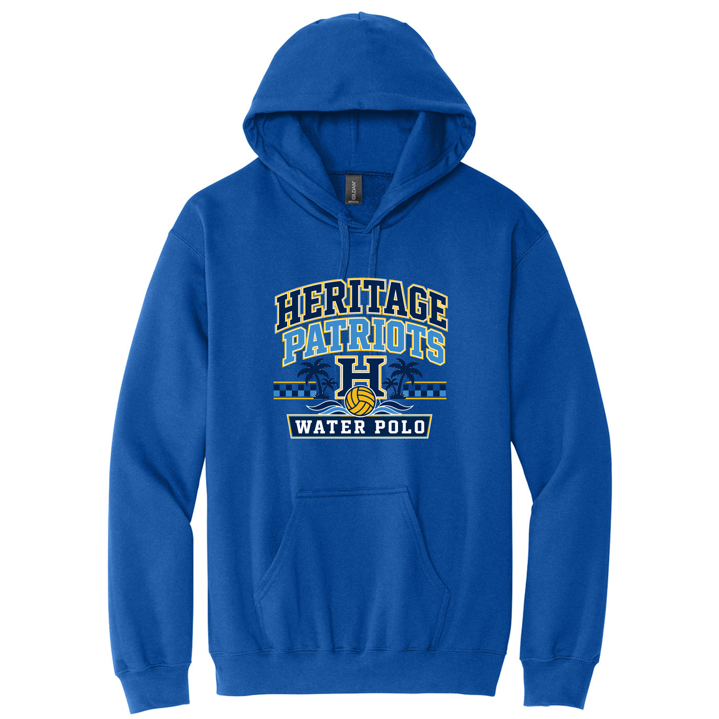 HHS Boys Water Polo Varsity Palms Hoodie