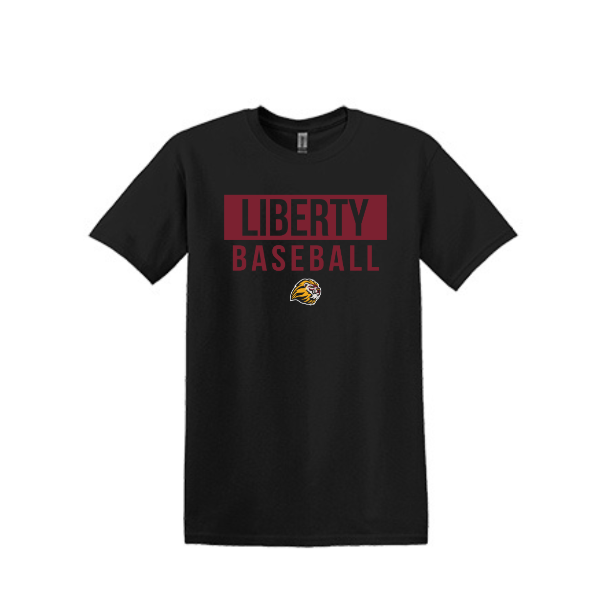 Liberty Baseball Varsity Block Tee
