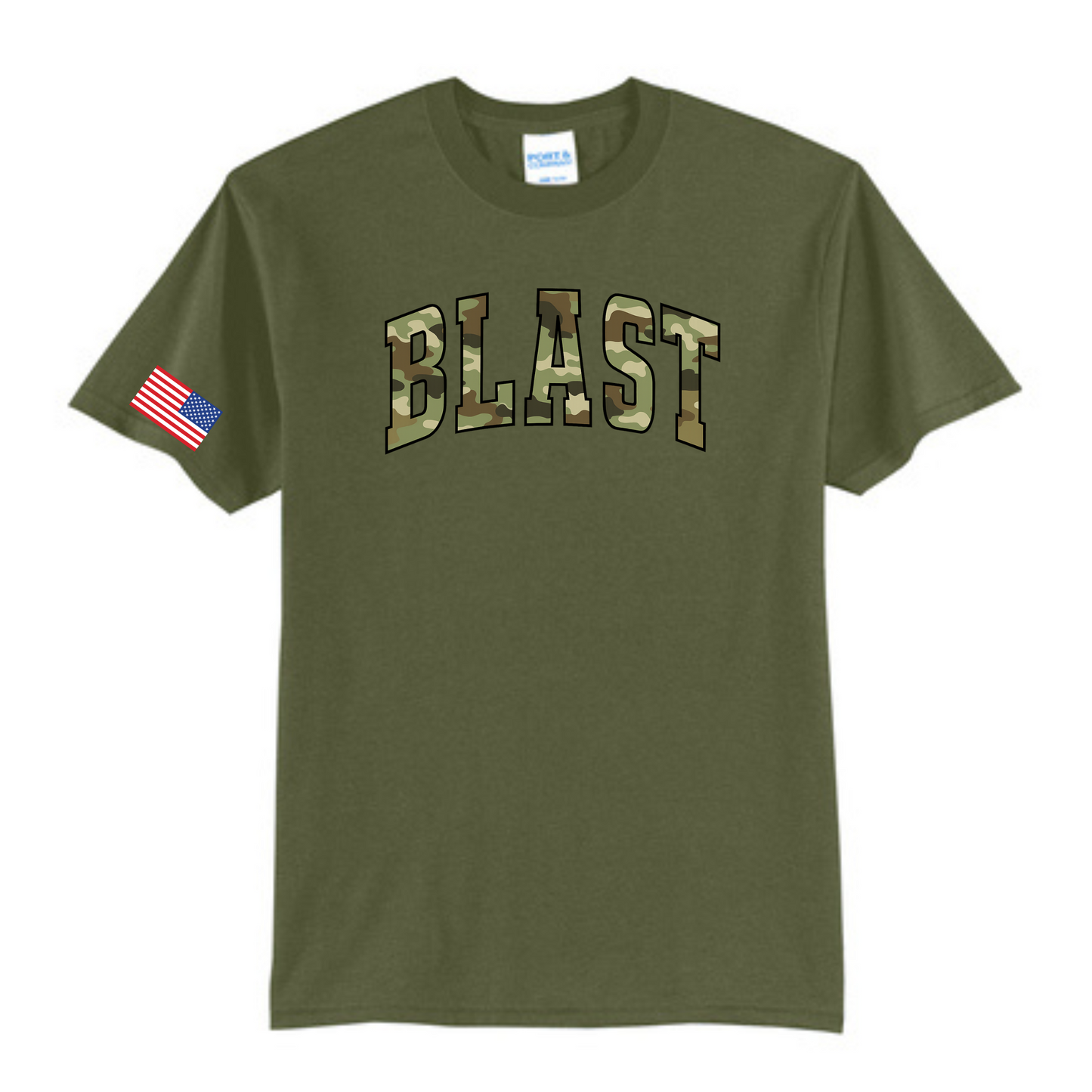 Blast Camo Design Tee