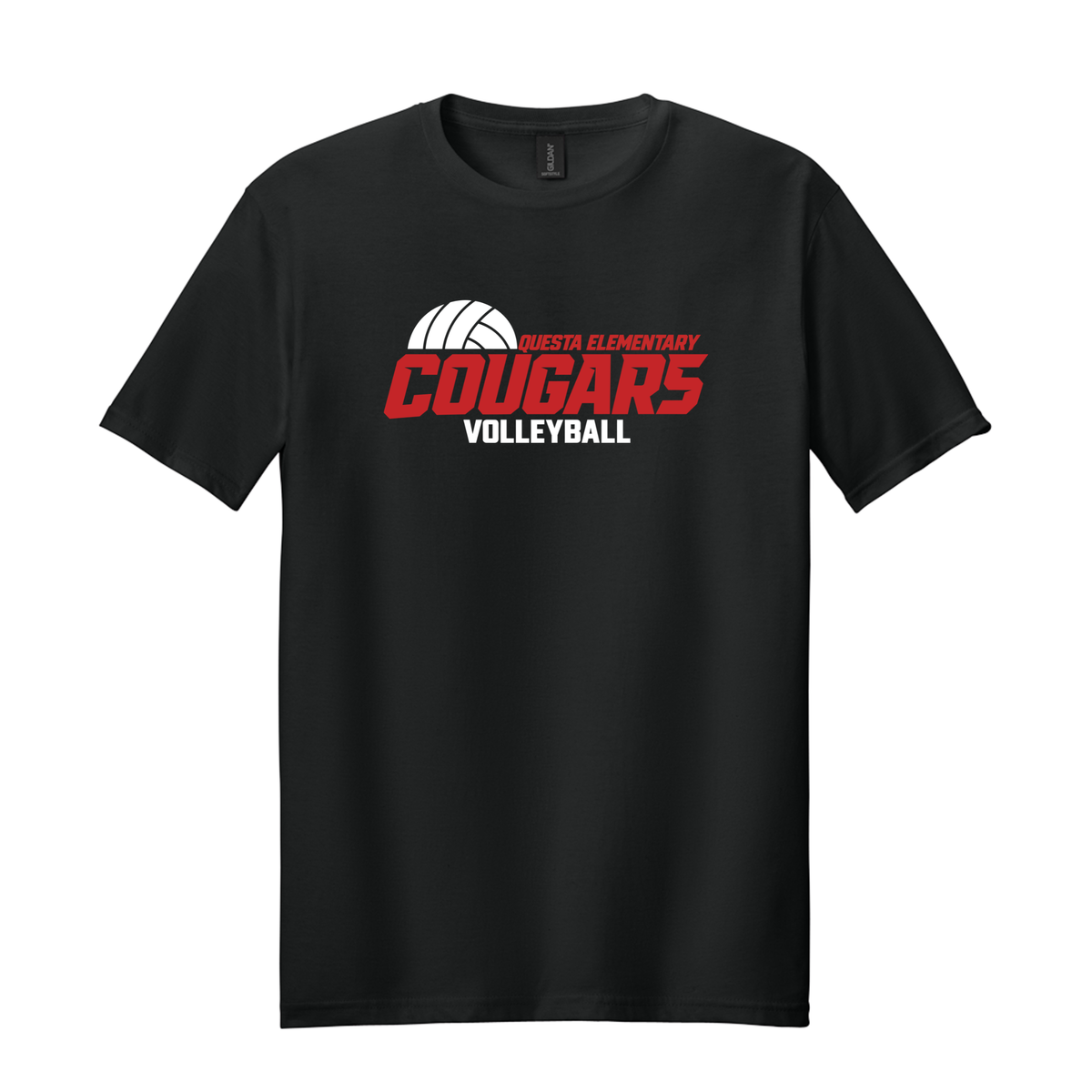 Questa Cougar Volleyball T-Shirt