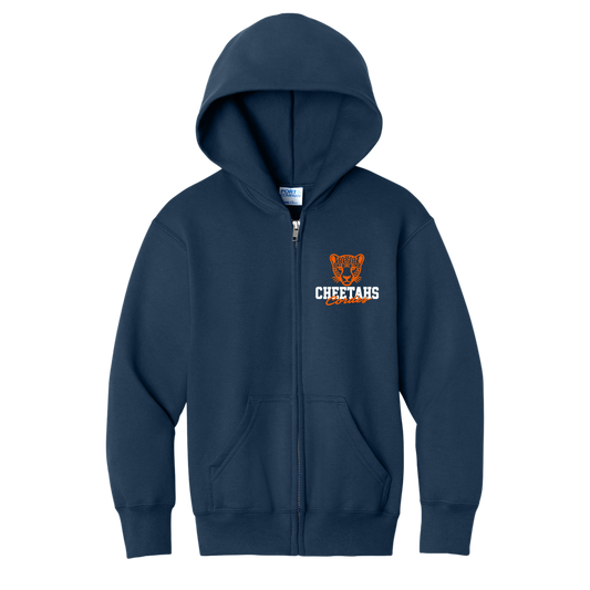 Cordes Cheetahs Repeat Zip-Hoodie