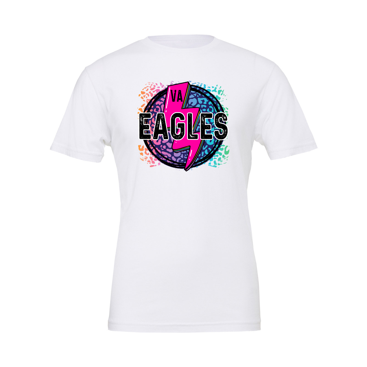 Vineyard Academy Eagles Lightening Bolt