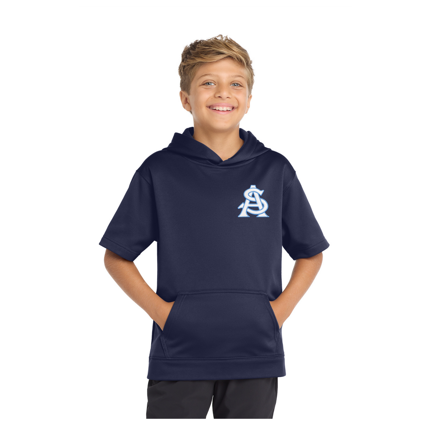 Club All Star Short Sleeve Fleece Hoodie