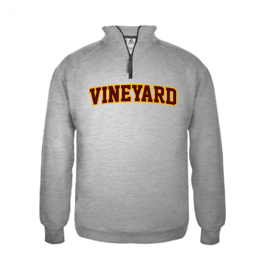 Vineyard Academy 1/4 zip pullover