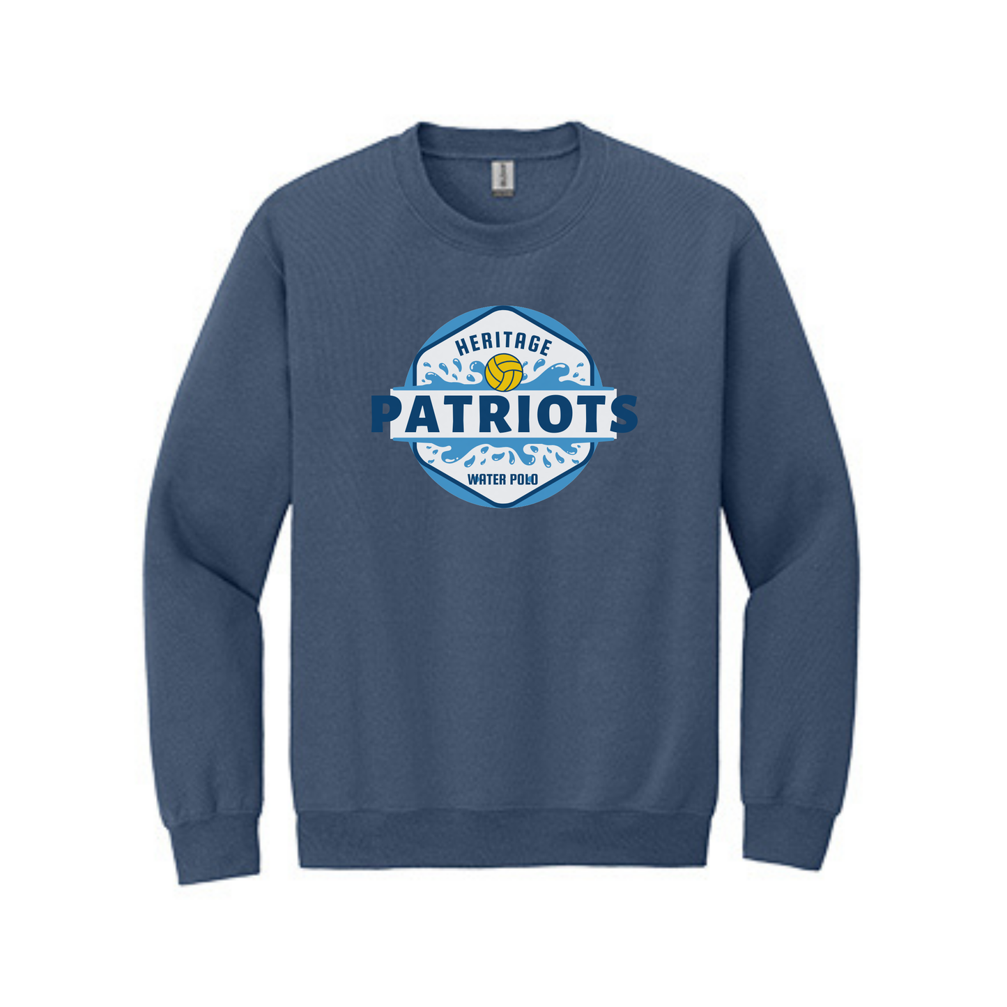 HHS Water Polo Splash Crewneck Sweatshirt