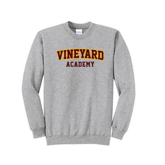 Vineyard Academy Tackle Twill Crewneck