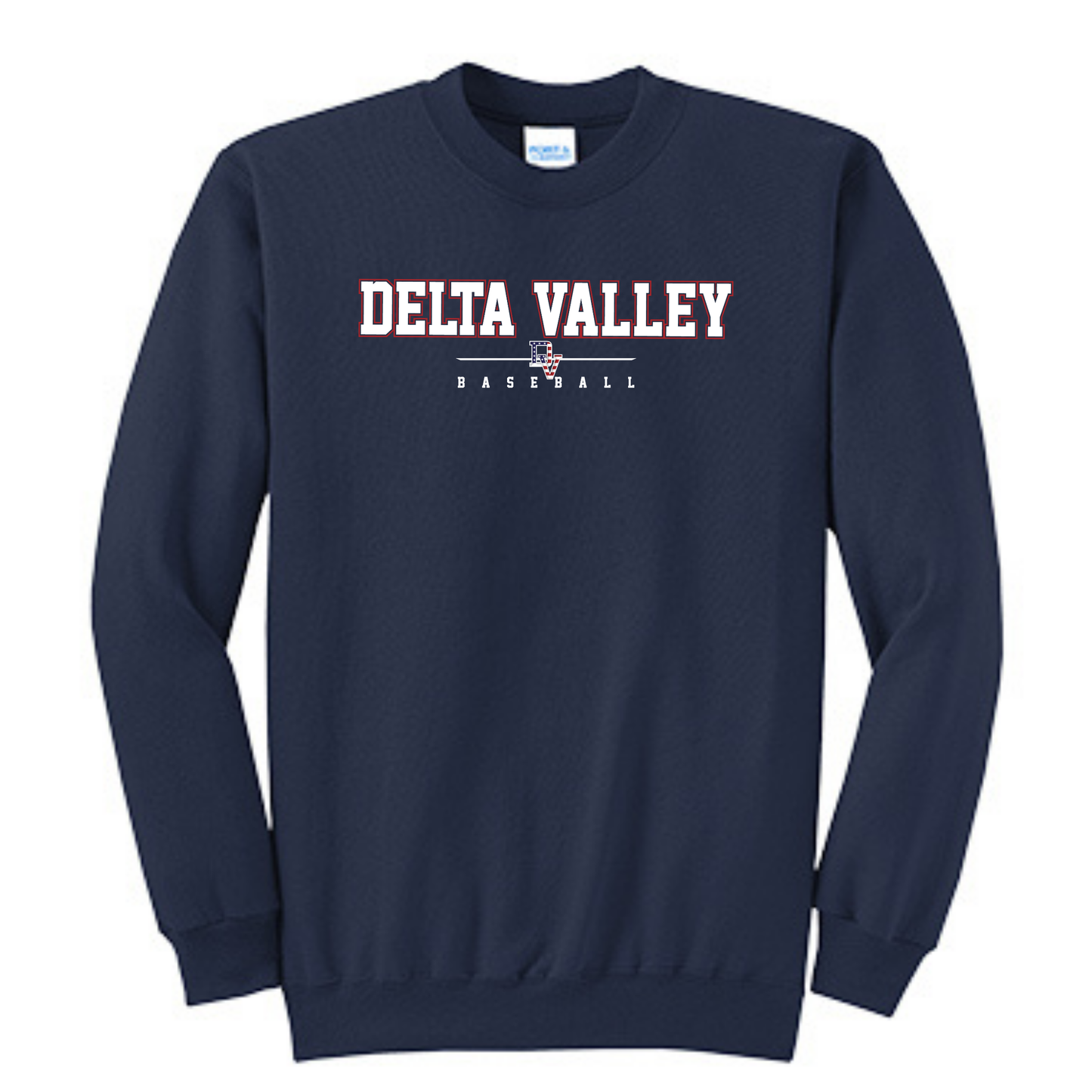 DVB Baseball Line Crewneck Sweatshirt