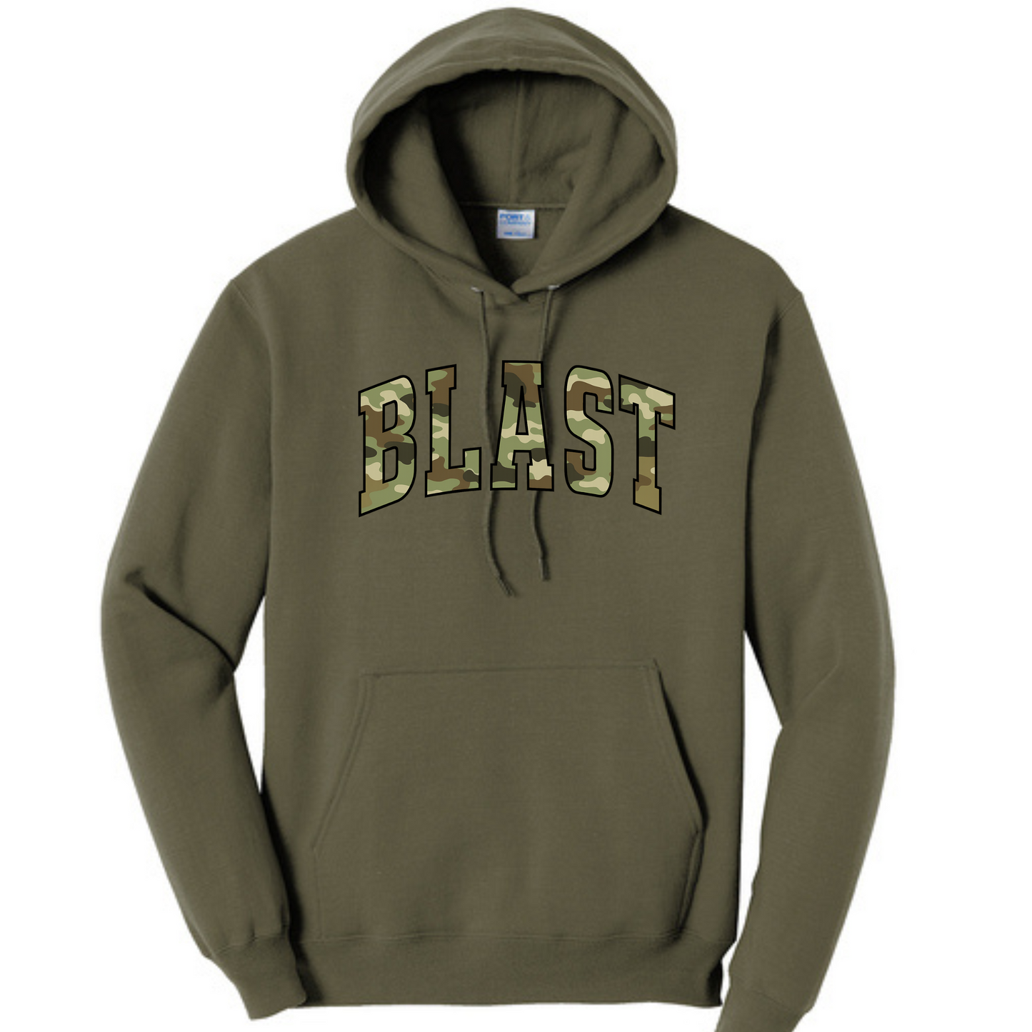 Blast Camo Design Hoodies