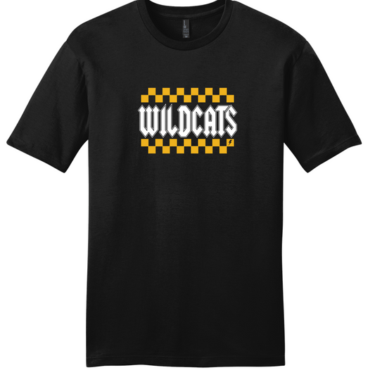 Wicklund Wildcats Checkered Tee