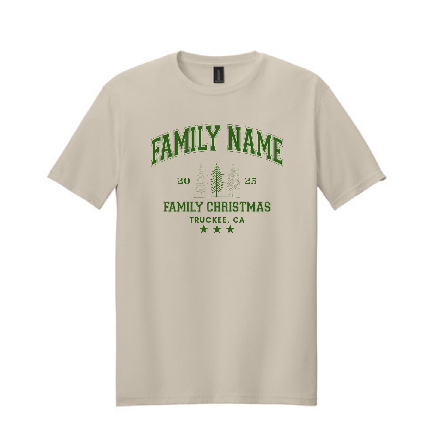 Custom Family Christmas T-Shirts