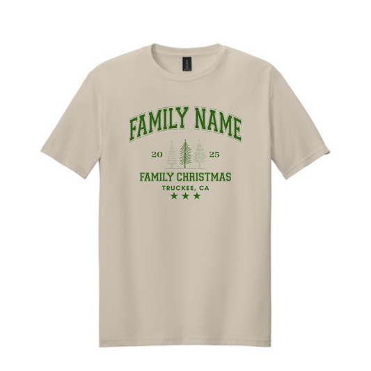 Custom Family Christmas T-Shirts