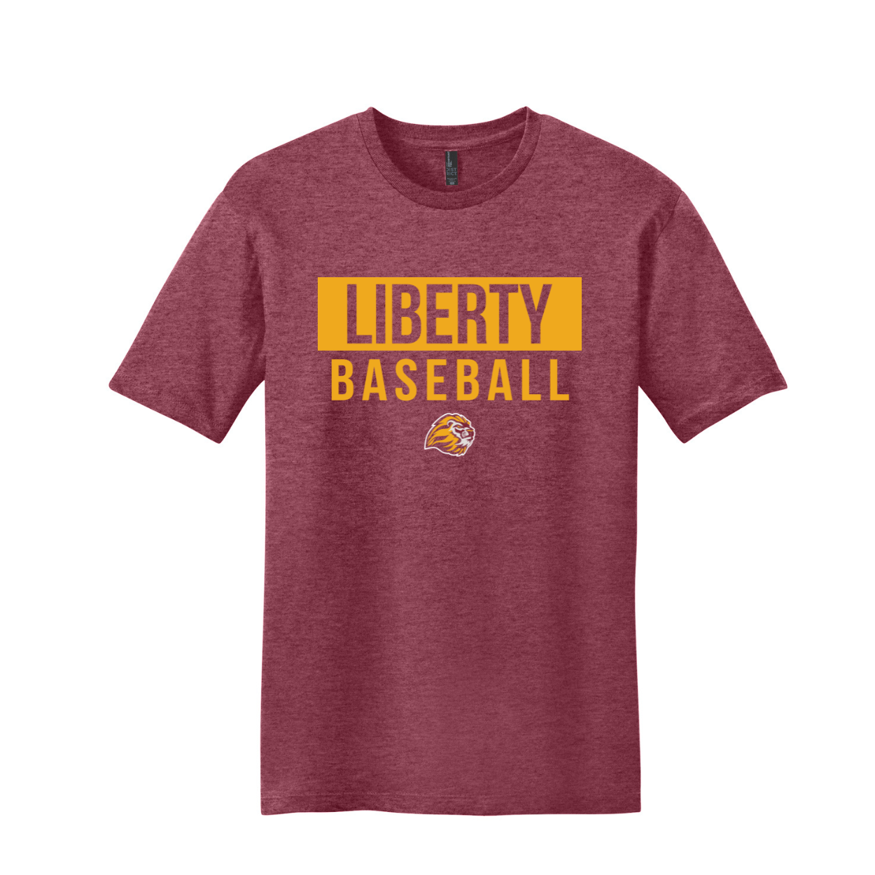 Liberty Baseball Varsity Block Tee