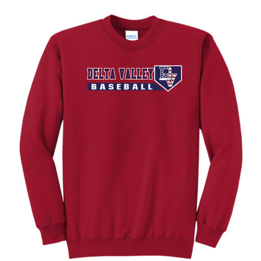DVB Baseball Plate Crewneck Sweatshirt