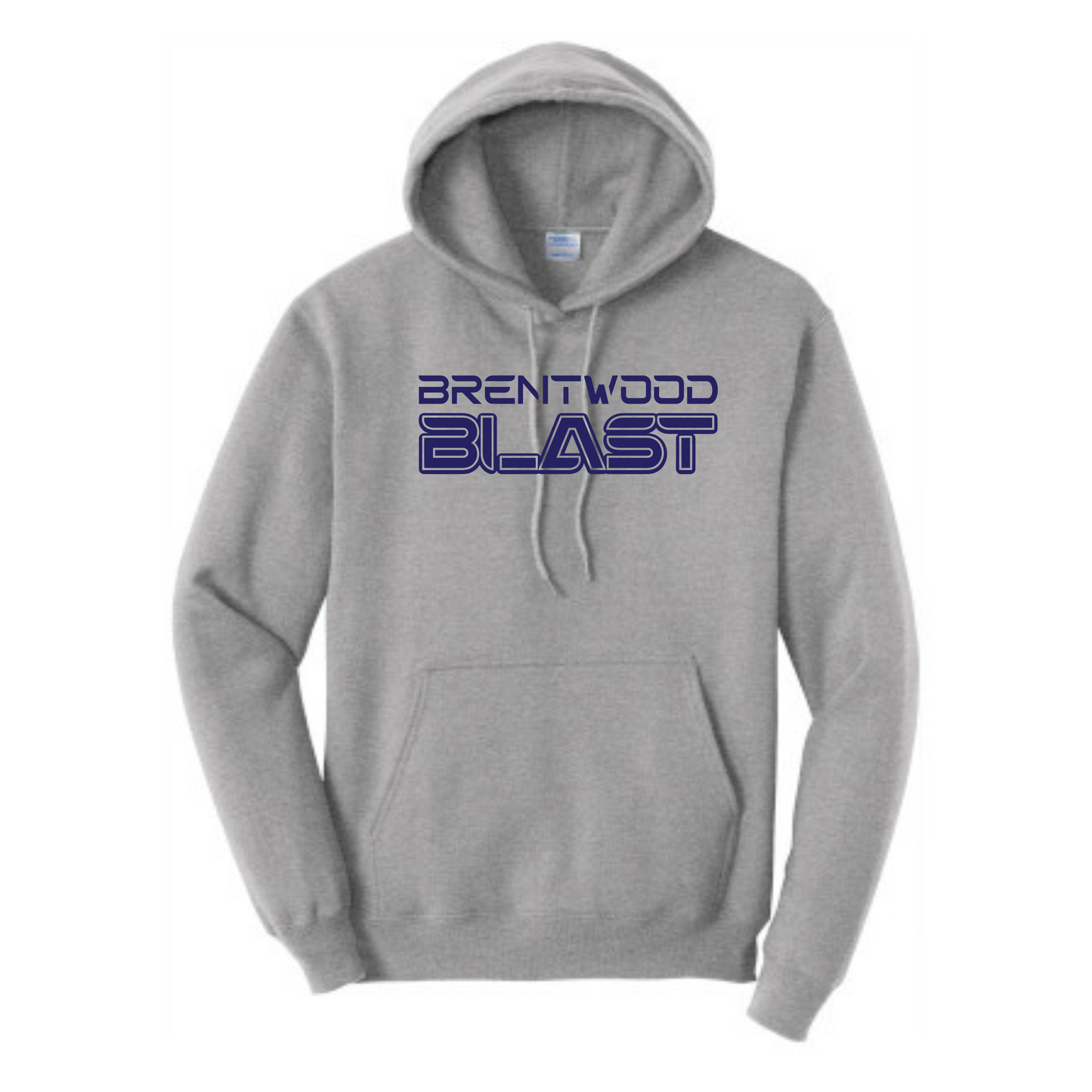 Full Logo Cotton Blend Hoodie
