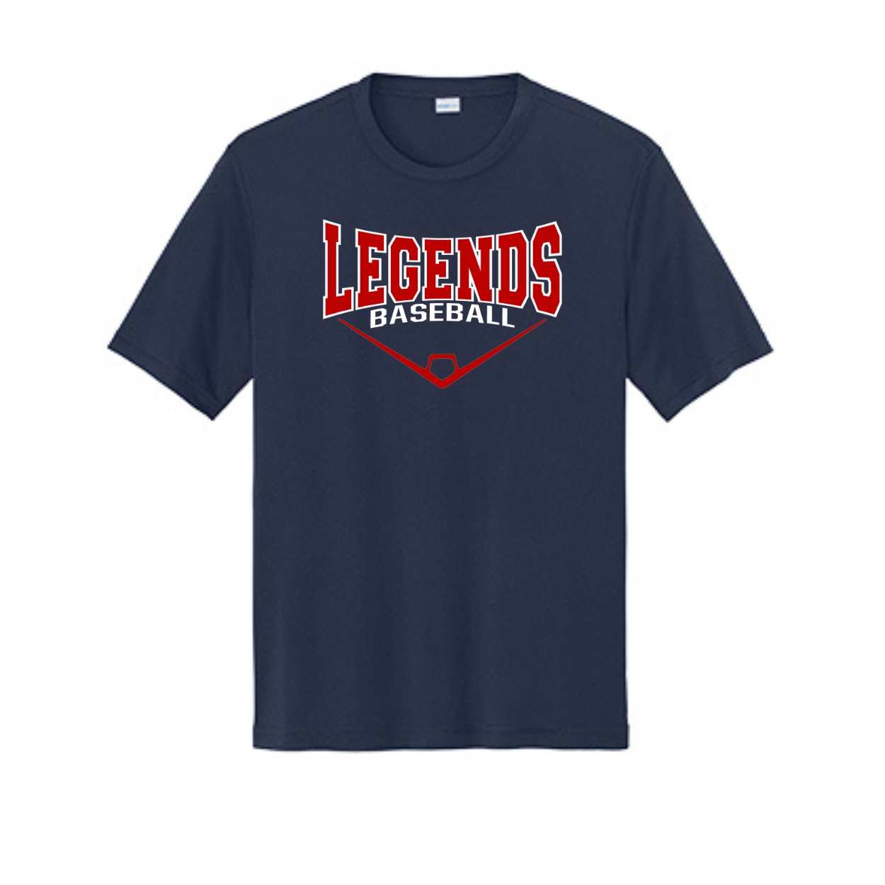 Legends Baseball Dri-Fit T-Shirt with No Excuses back print