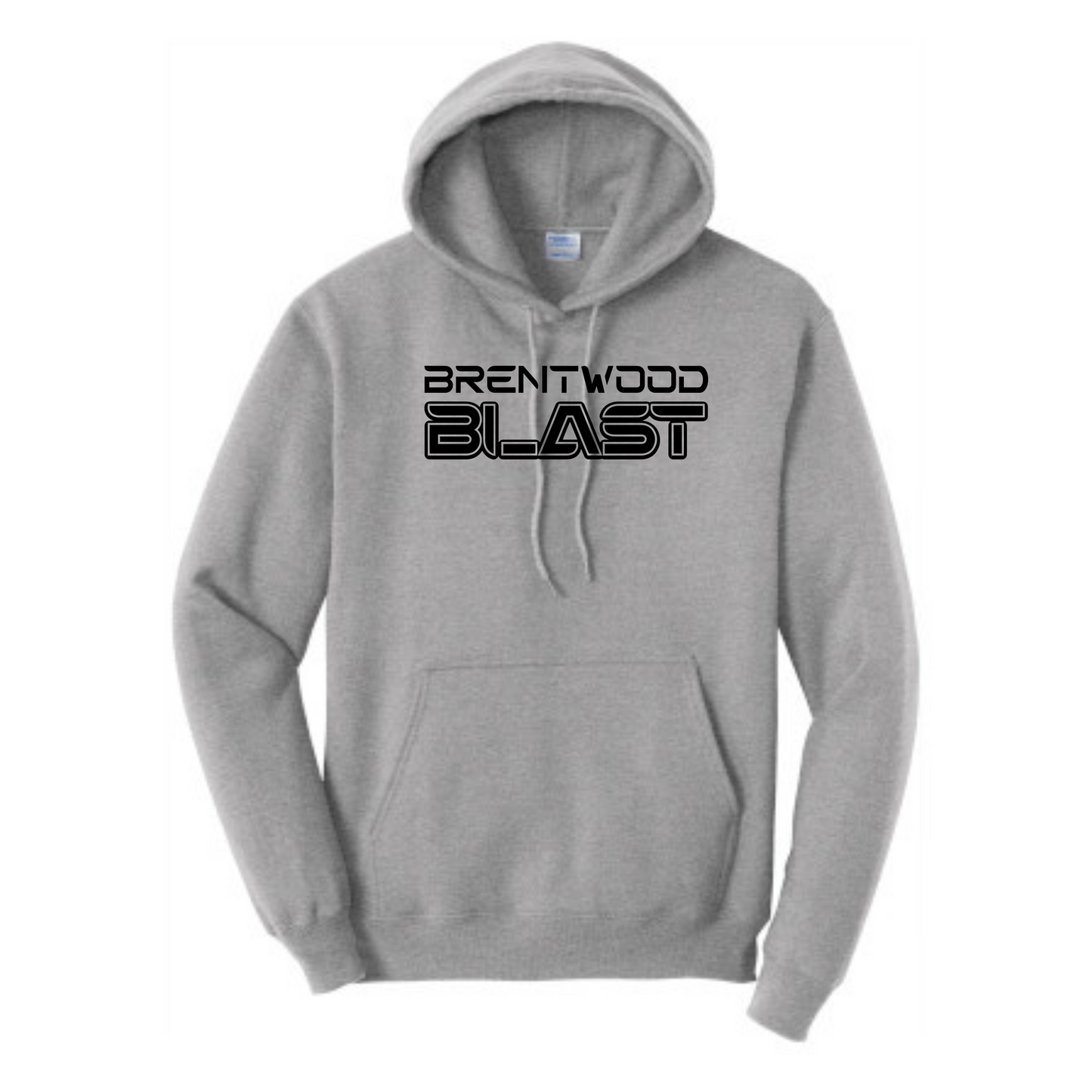 Full Logo Cotton Blend Hoodie