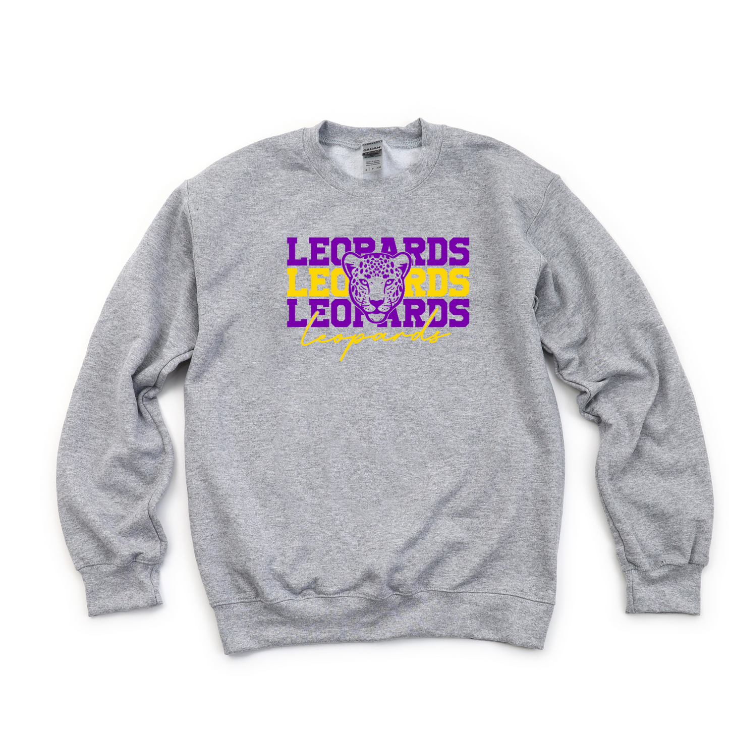 Loma Vista Leopards Leopards Leopards Crewneck Sweatshirt