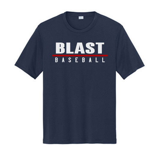 Blast Baseball Dri-Fit Tee- Youth and Adult Sizes