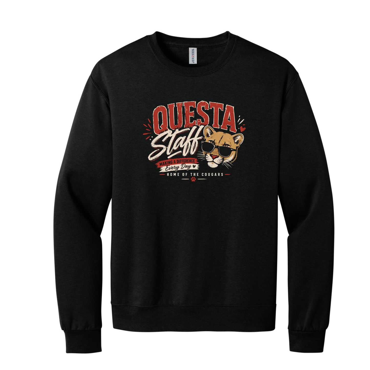Questa Cougar Staff Crewneck Sweatshirt