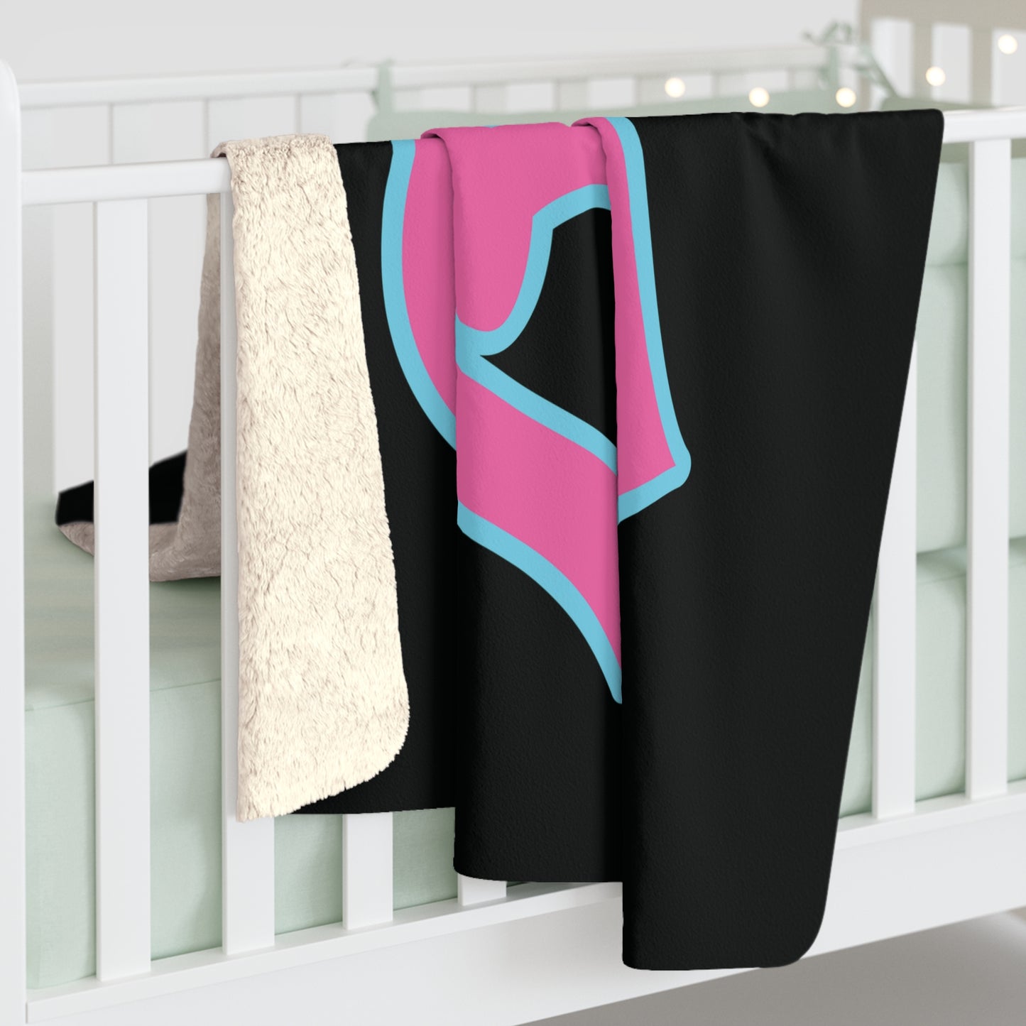 Lady Blast Sherpa Blanket Black