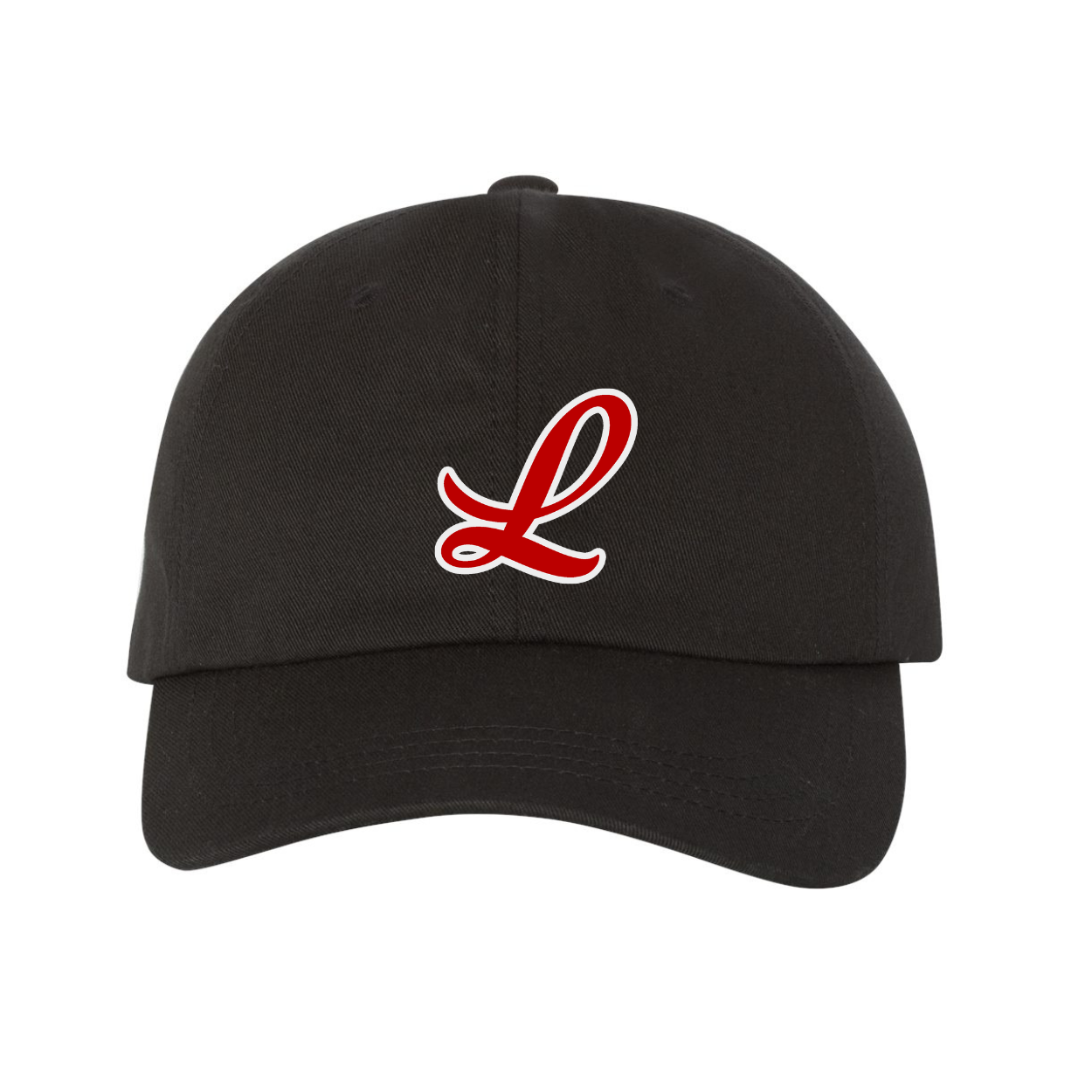 Legends Classic Dad Cap- Embroidered Cursive L