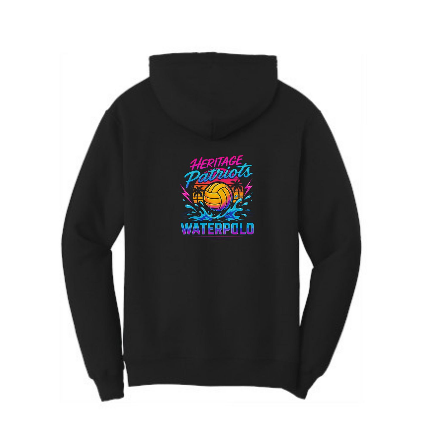 HHS Girls Water Polo NEW 80's Retro Hoodie