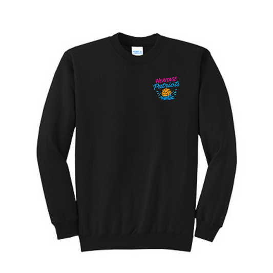 HHS Girls Water Polo NEW 80's Retro Crewneck Sweatshirt