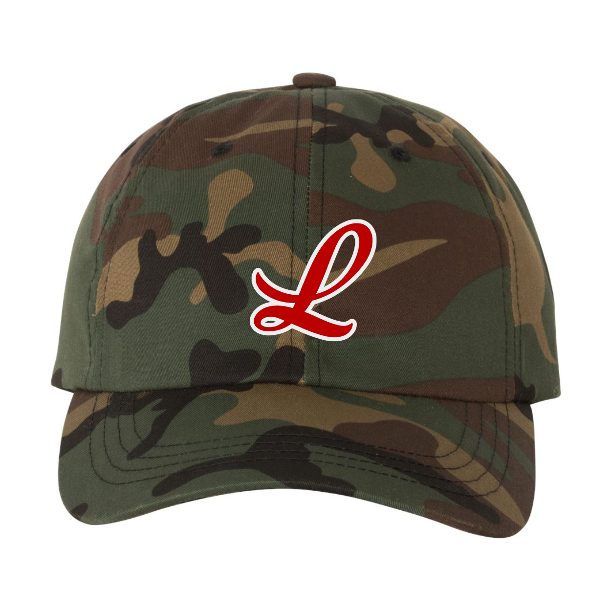 Legends Classic Dad Cap- Embroidered Cursive L