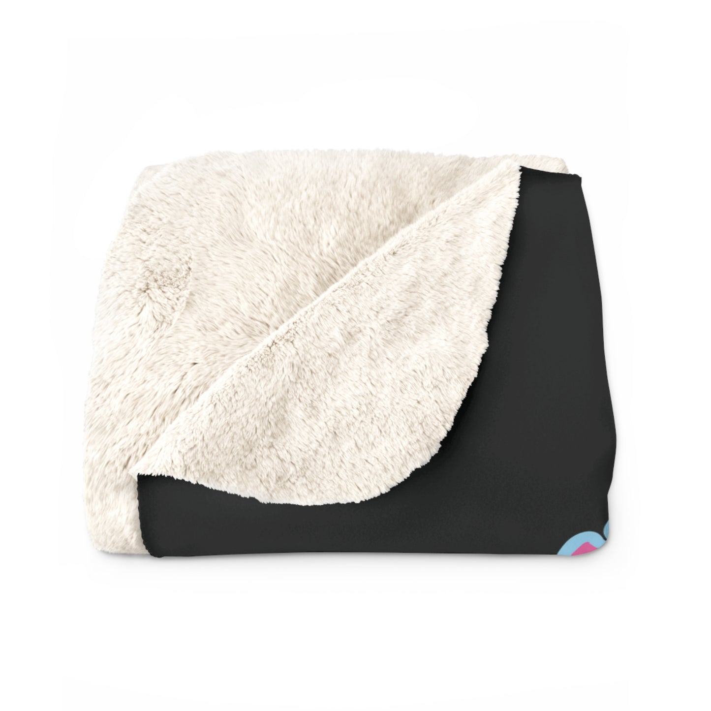 Lady Blast Sherpa Blanket Black
